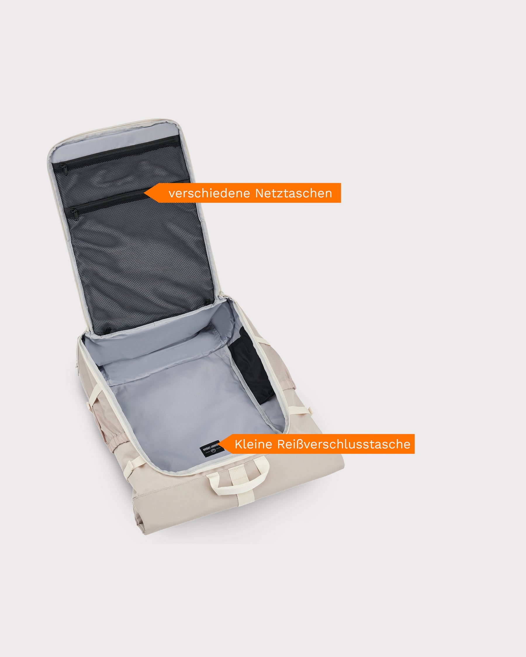 reiserucksack beige Reiserucksack "Allen Large Travel" für Damen & Herren