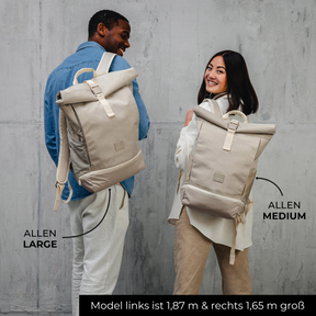 Roll Top Backpack "Allen Medium"