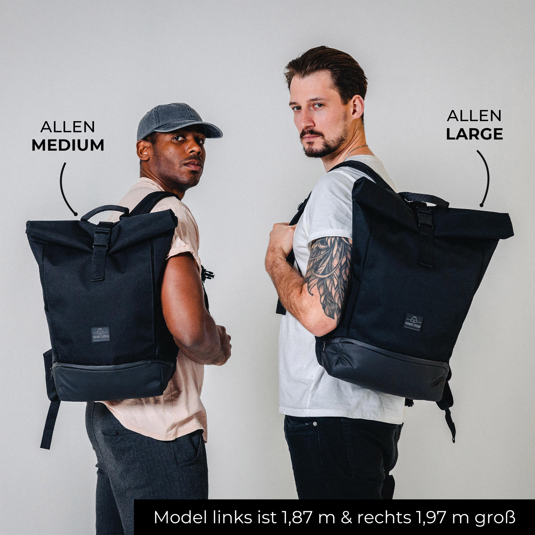 Roll Top Backpack "Allen Large"