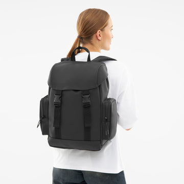 Laptop Backpack Rucksack Damen Modern Schwarz Rucksack 