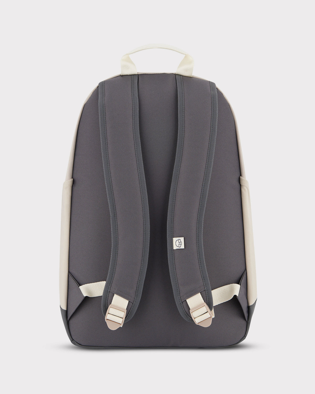 Rucksack Neo von Johnny Urban in Grau mit beigen Trägern, ergonomisch gepolstert