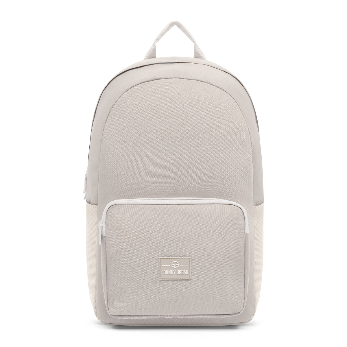 Ergonomischer Sandfarbener Schulrucksack "Mo" von Johnny Urban mit Fronttasche