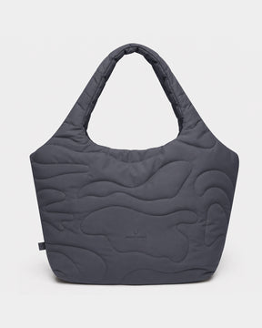 "Cleo" shopper bag, grey leopard print