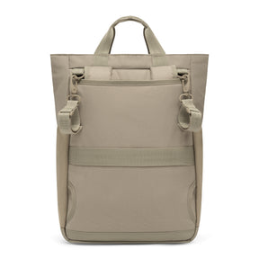 Wickeltasche 'Blair' von Johnny Urban in desert grey, rechteckig mit zwei festen Tragegriffen und verstellbaren Schultergurten