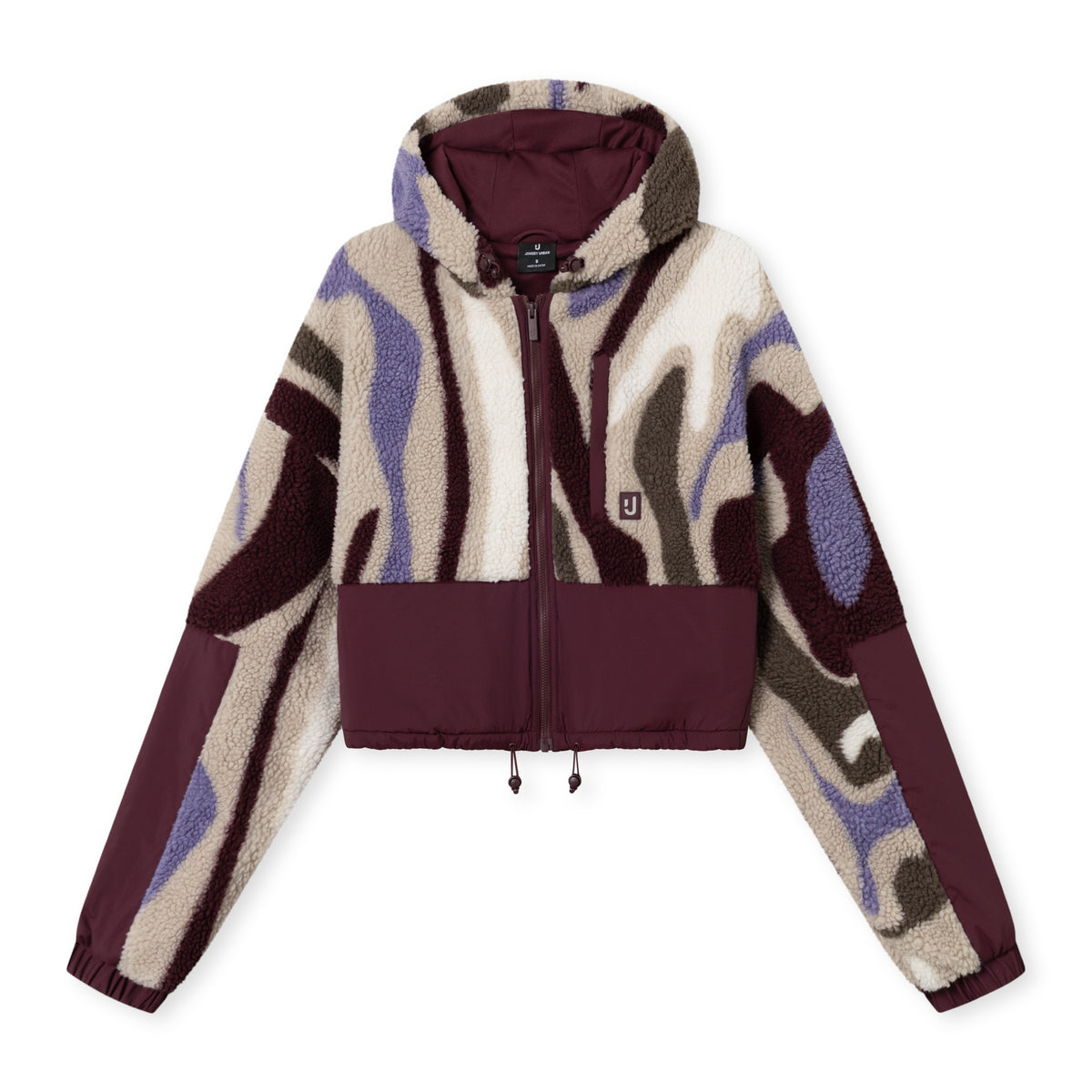 Cropped Teddy Fleecejack "Carey"