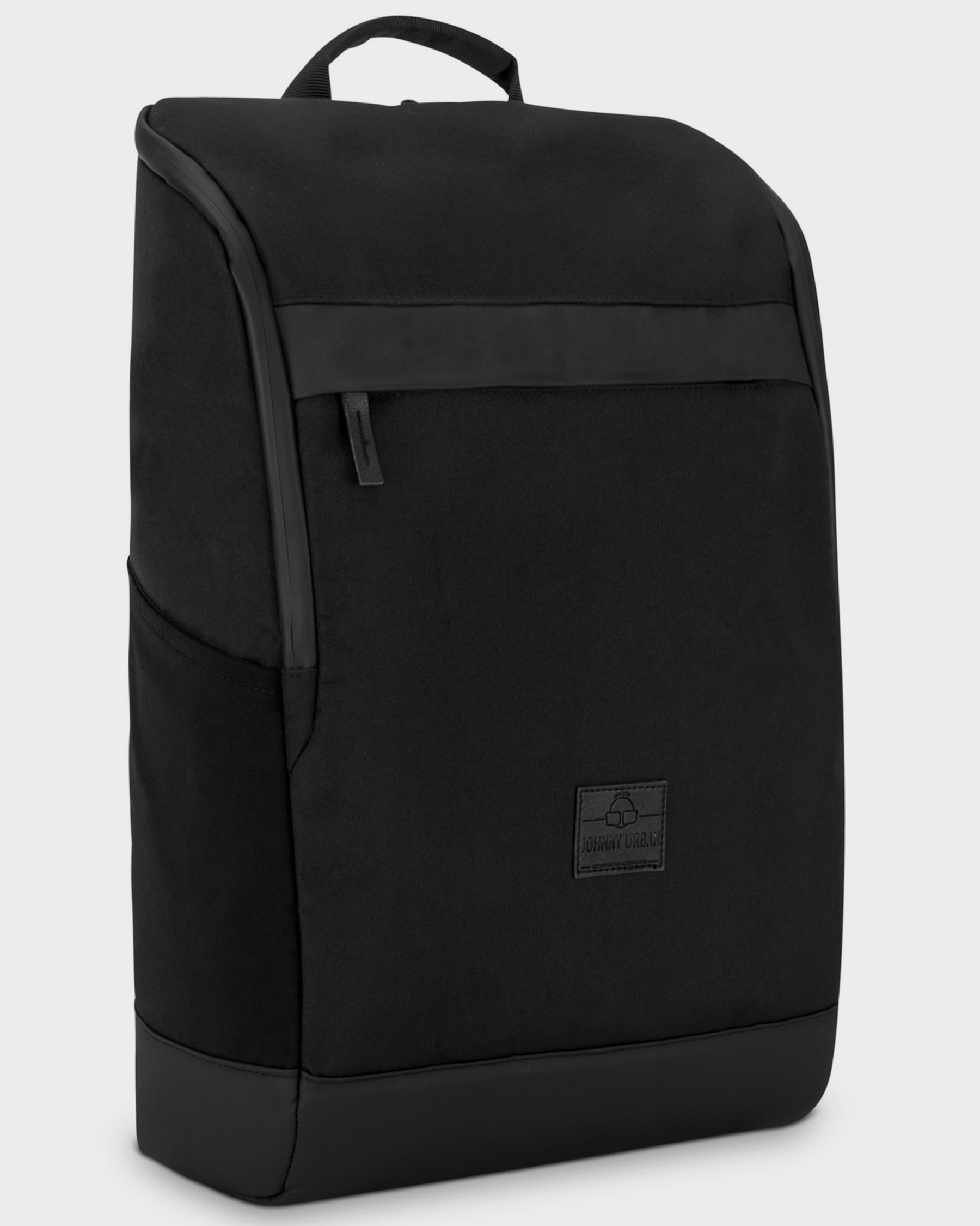 Business Rucksack 'Jasper' von Johnny Urban, schwarz, rechteckig, mit Reißverschluss und Tragegriff