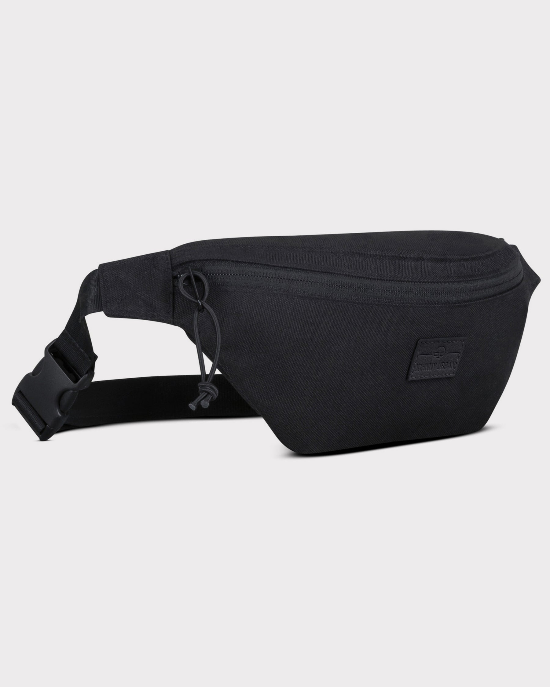 Schwarze Bauchtasche 'Erik Small' von Johnny Urban mit Reißverschluss und verstellbarem Gurt