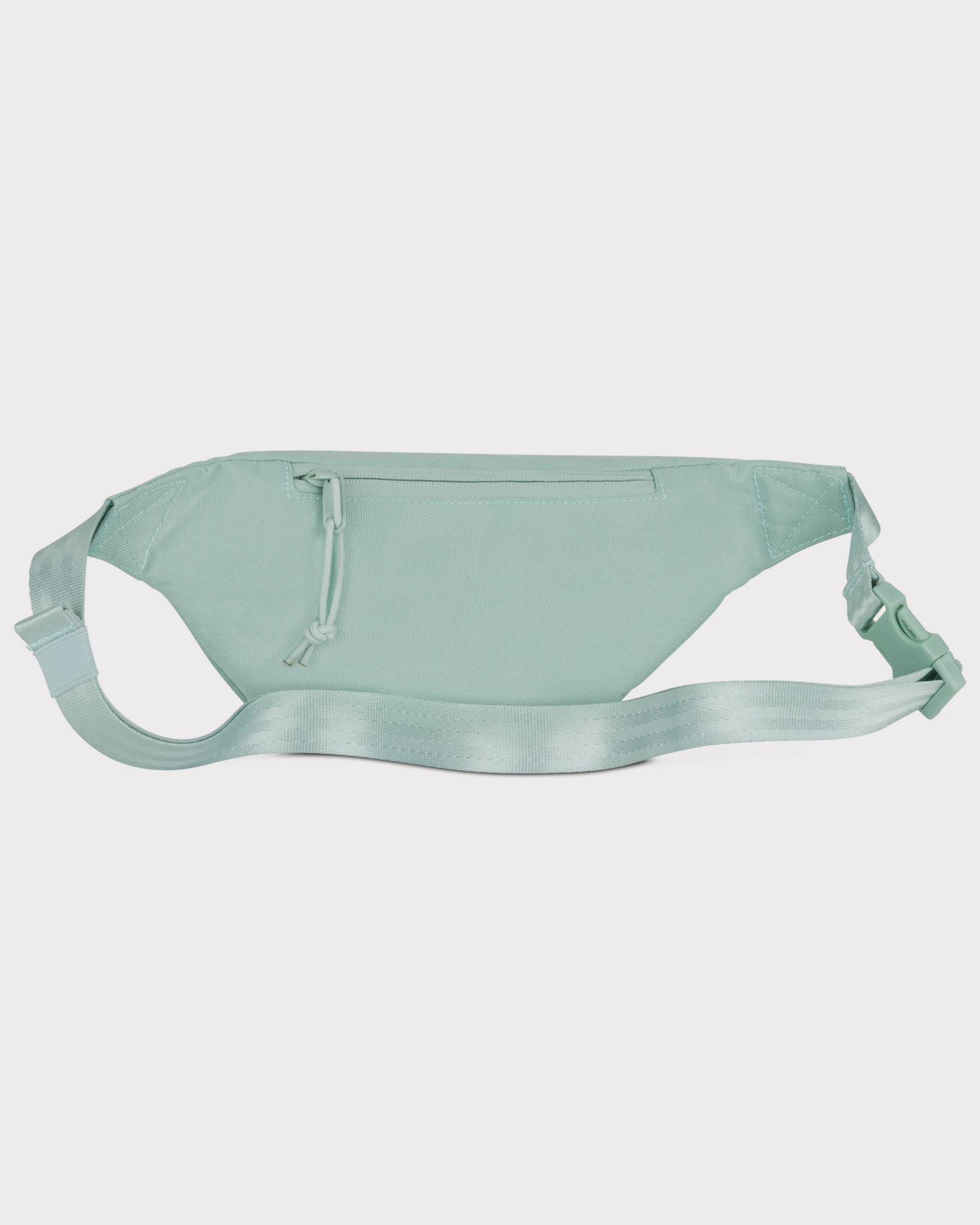 Bauchtasche 'Erik Small' in mintgrün mit Reißverschluss und verstellbarem Gurt
