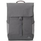 Dunkelgrauer Tagesrucksack 'Mika' von Johnny Urban mit Klappe und Verschlussriemen